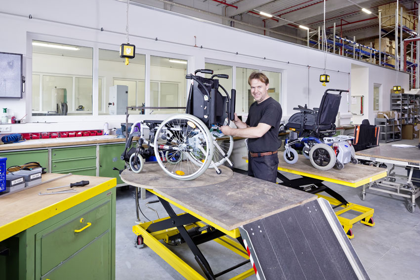Werkstatt bei Bertram Vital