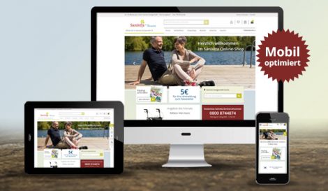 Abbildung Sanivita Online-Shop